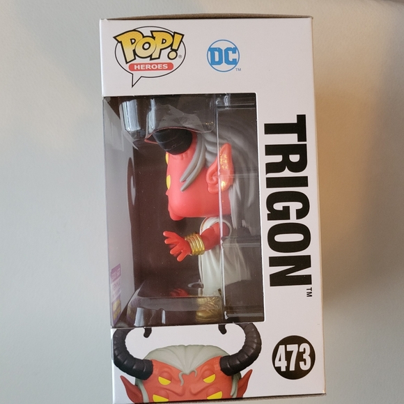 Funko Pop Trigon Action Figure ~ New! ~ Justice League ~ DC Comics ~ FINAL PRICE - Picture 7 of 8
